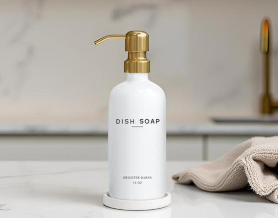 Gold Single Modern DISH