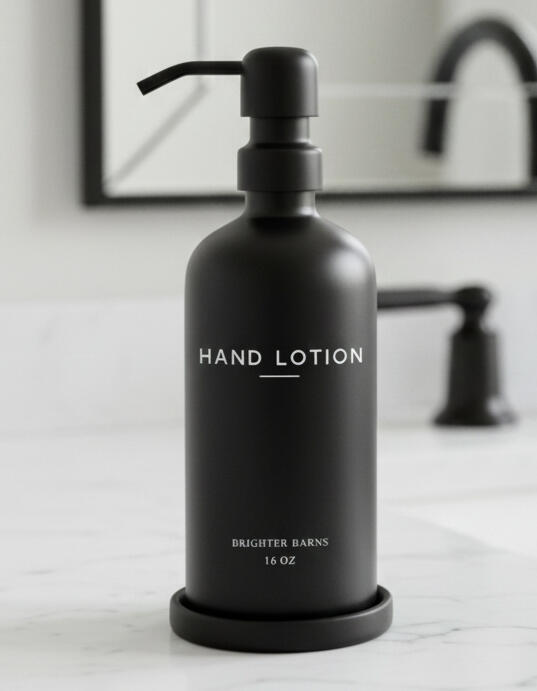 Black Single Modern LOTION