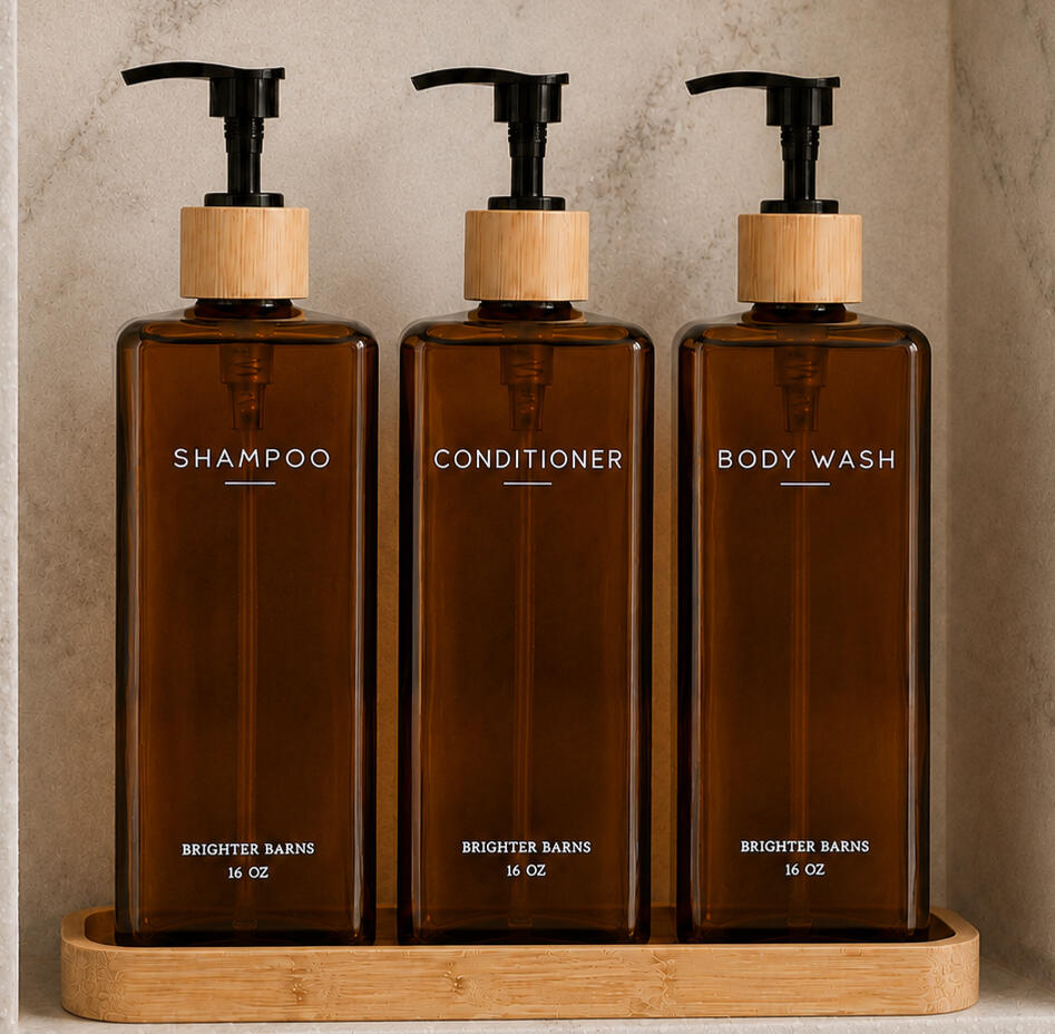 Amber Amalfi Shower Dispenser