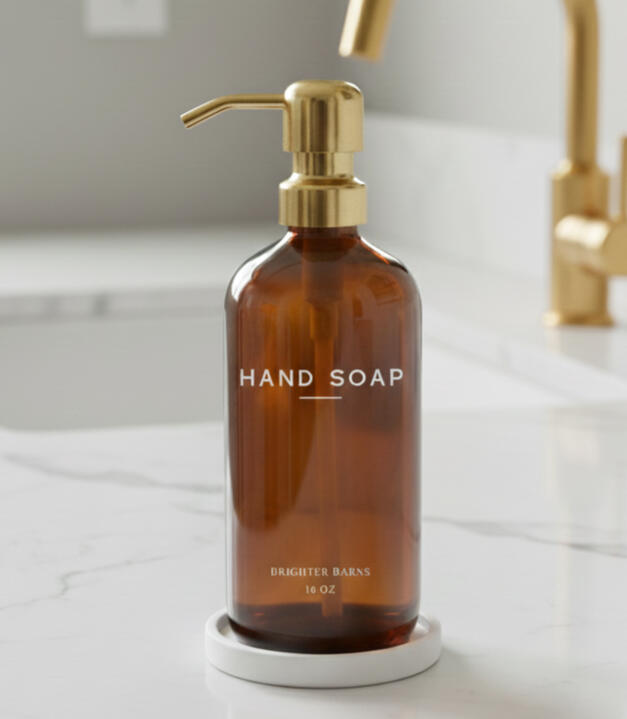 Amber Gold Single Modern HANDS