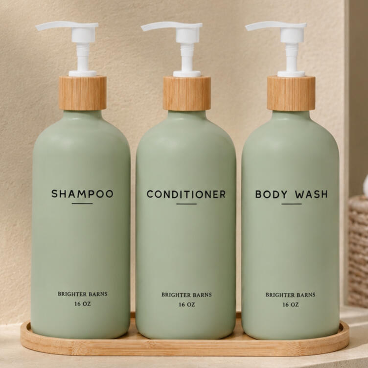 Green Boho Shower Dispenser Green Boho Shower Dispenser
