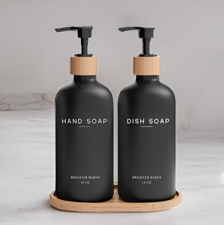 Boho Kitchen Soap Dispensers (Black) Boho Kitchen Soap Dispensers (Black)
