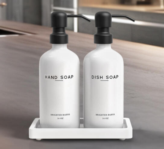 Modern Kitchen Soap Dispenser (White) Modern Kitchen Soap Dispenser (White)